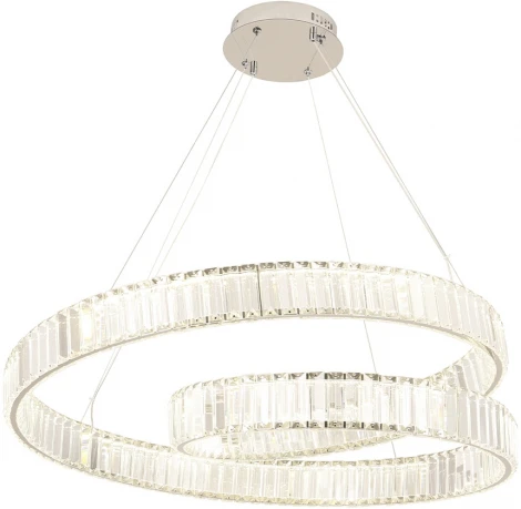 Подвесной светильник Crystal Lux MUSIKA SP120W LED CHROME (220V, на тросе)