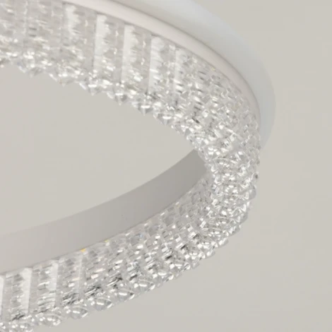 Подвесной светильник De City Ральф 675016201 (LED, 220V, пульт управления, на тросе, кольцо)