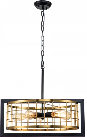 Люстра подвесная Era V000068 (10003/5P Black) (220V, на цепи)