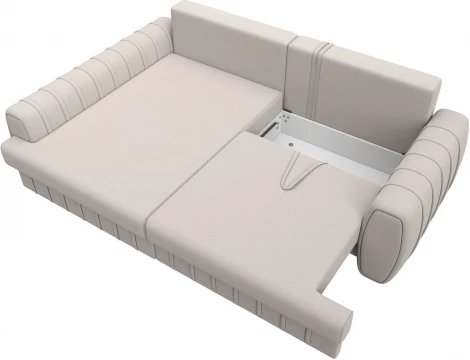 Диван угловой Лига-057 НПБ угол левый Лига Диванов (Замша) арт.129286L