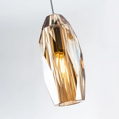 Подвесной светильник хрустальный Modelux MODELUX ML.88955.1 AM