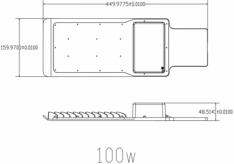 Уличный консольный светильник светодиодный ЭРА SPP-503-0-30K-100 (220V, IP65)