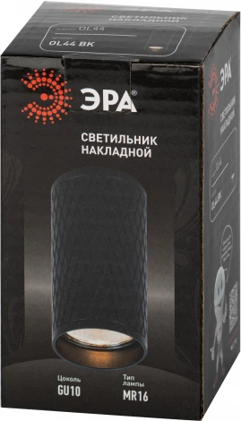 Точечный светильник ЭРА OL44 BK
