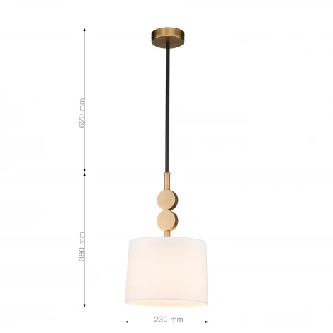 Подвесной светильник Favourite Roshe 2624-1P (220V, на проводе, круглые)