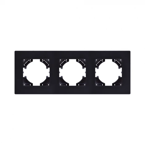 Рамка 3-постовая черный Kollinger Aspekt AT3BK