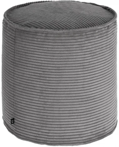 Пуфик La Forma (ex Julia Grup) Wilma (Серый/ Пенополистирол) 75400