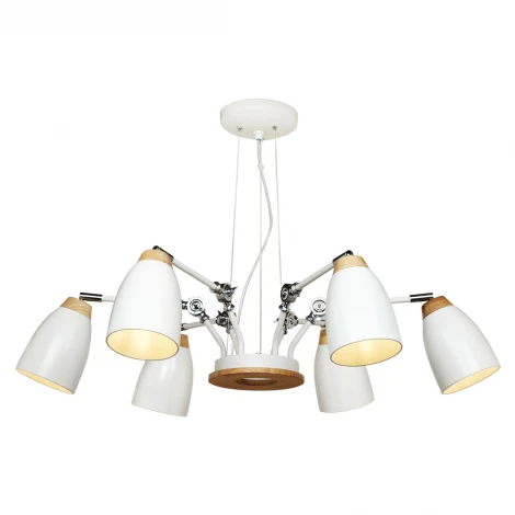 Подвесная люстра паук Loft It Watchman LOFT4402/6WH