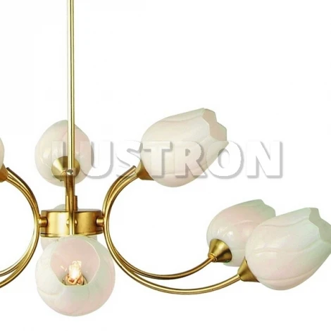 Подвесная люстра Arte Lamp Tulip A8290LM-9PB