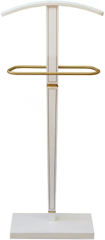 Вешалка костюмная Васко В 70 белый ясень/золото от фабрики Mebelik