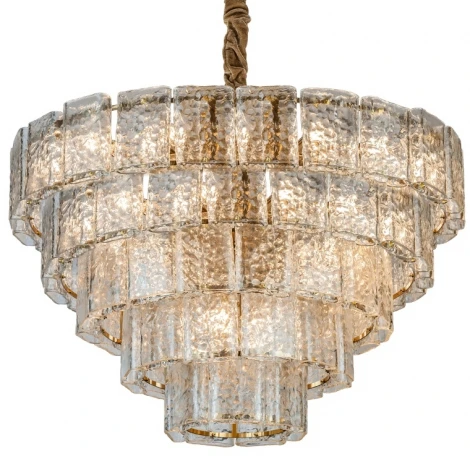 Подвесная большая люстра каскадная L'Arte Luce Gaccio L24320.92 (220V, на цепи)