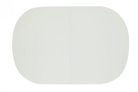 Стол обеденный раскладной BOSCO (Боско) Белый + Коричневый (основание бук, столешница мдф)