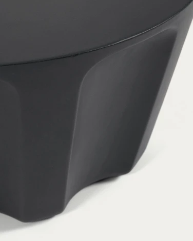 Стол уличный La Forma (ex Julia Grup) Vilandra (Черный/ Цемент,Бетон)