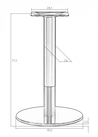 Подстолье обеденное DOBRIN LUCIANO