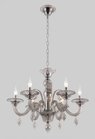 Подвесная люстра Crystal Lux Caetano SP-PL6 SMOKE