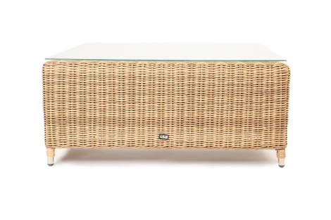 Столик журнальный из искусственного ротанга, цвет соломенный 4SIS Кон Панна YH-S4517W-1