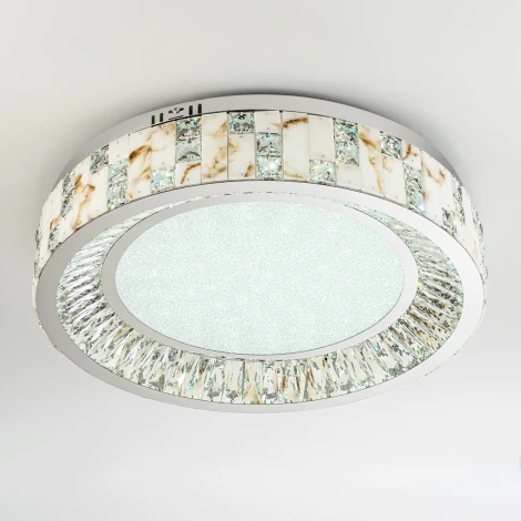 Потолочный светильник светодиодный с пультом с регулировкой цветовой температуры Modelux ML.2400.600 CR