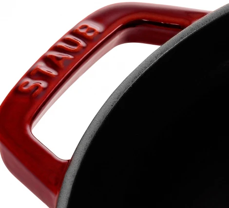 Кокот круглый, 24 см, 3,8 л, гранатовый 1102487 Staub