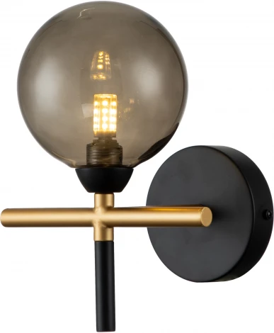 Бра настенное Piano V000170 (11021/1W Smoke) (220V, шар)