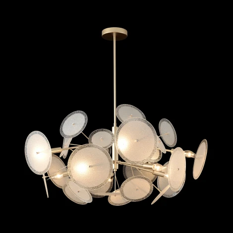 Потолочная люстра на штанге Crystal Lux DANDELION SP10 GOLD