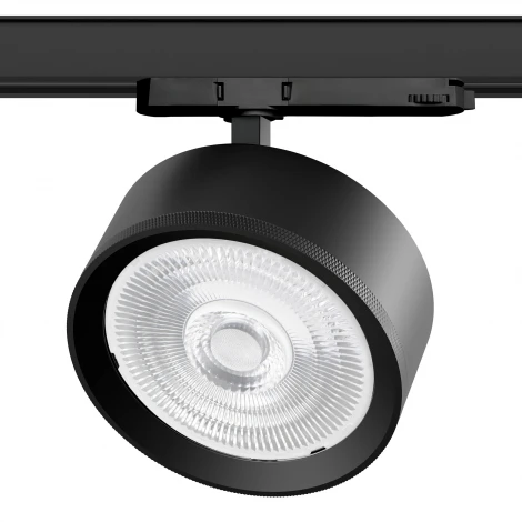 Трековый светильник трехфазный светодиодный LED 35W 220V 60G с адаптером Lightstar Alta Pro A5737QT60G