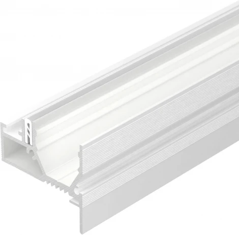 Профиль STRETCH-20-WALL-D-SIDE-2000 WHITE (Arlight, Алюминий) 042945