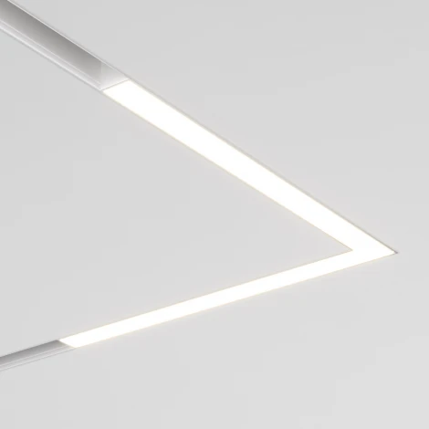 Трековый угловой светильник 48V Basis Exility 4000K 24Вт 120° LED (магнитный) Maytoni Technical TR042-2-24W4K-W