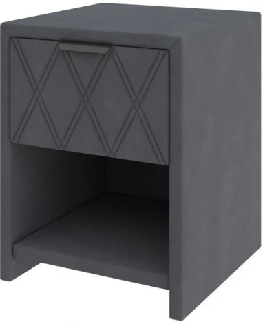 PROxSON Тумба Side (Ткань: Рогожка Тетра Графит) 44x45