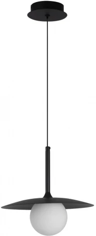 Подвесной светильник Kink Light Элисон 08469-25A,19 черный (220V, на проводе, шар)