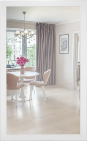 Зеркало настенное BeautyStyle 11 белый 118 см х 60,6 см от фабрики Mebelik