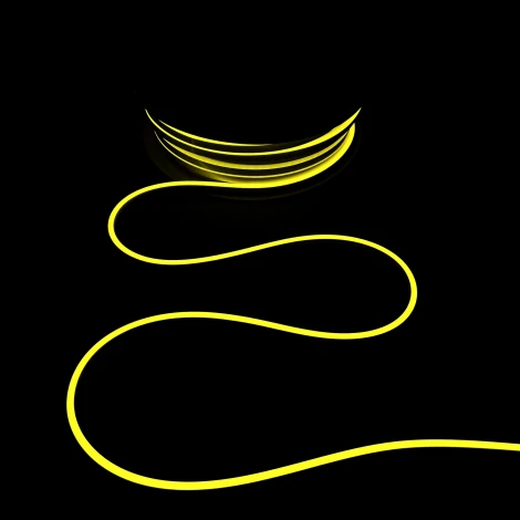 Односторонний Гибкий Неон 6х12мм Желтый 12В, IP65 Laitcom FR-23524