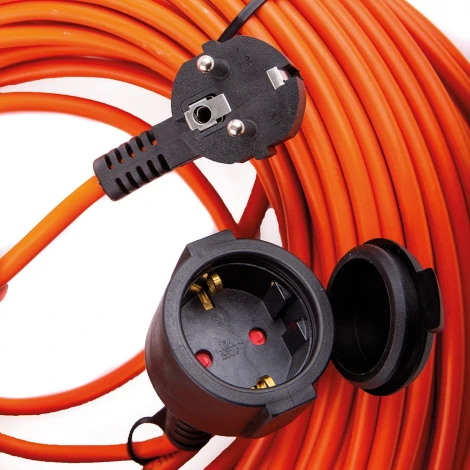 Удлинитель одноместный с заземлением 30 метров Stekker Standart 50345