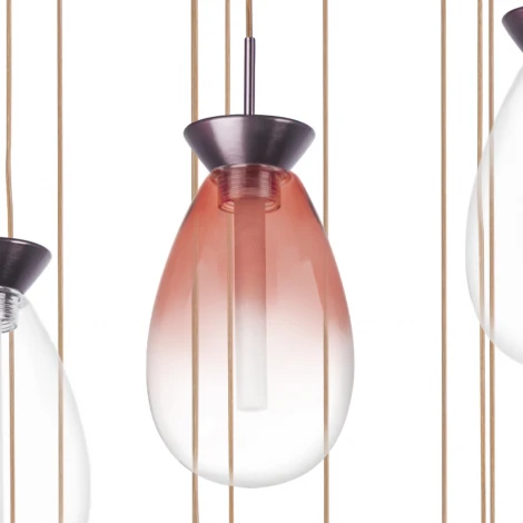 Потолочная светодиодная люстра каскадная Lightstar Colore 805289 (220V, на проводе)