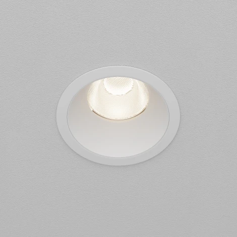 Встраиваемый светильник Maytoni Dip DL117-15W-4K-W (LED, 220V, круглые)