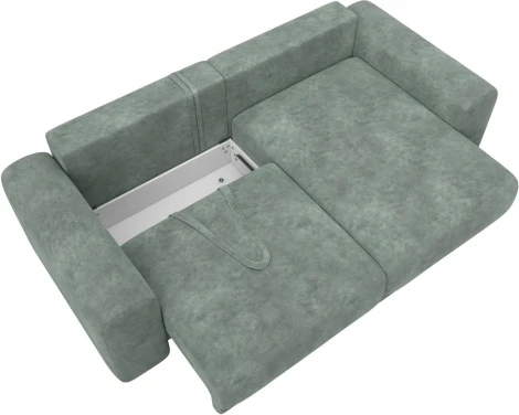 Диван угловой Лига-056 НПБ угол универсальный Лига Диванов (Велюр) арт.129160