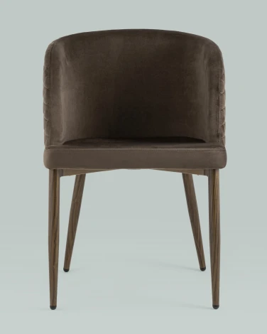 Стул Stool Group Оскар велюр коричневый УТ000031311