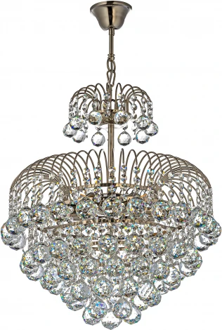 Подвесная люстра Arti Lampadari Bellagio E 1.5.50.100 N (220V, хрусталь, на цепи)