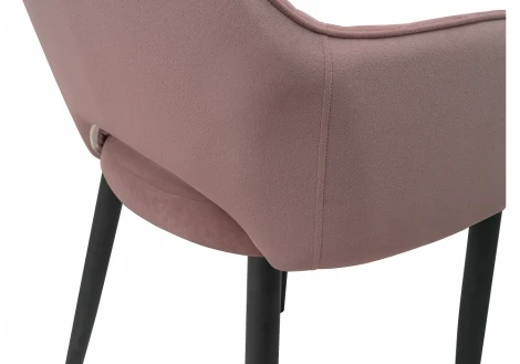 Обеденный стул на металлокаркасе Woodville Vener light purple 11703