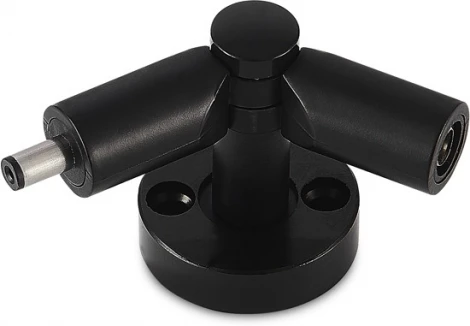 Токопроводящий угловой соединитель (поворотный, 15-180°) для св-ка DL20651 Donolux Scroll Line L Connector B 15-180