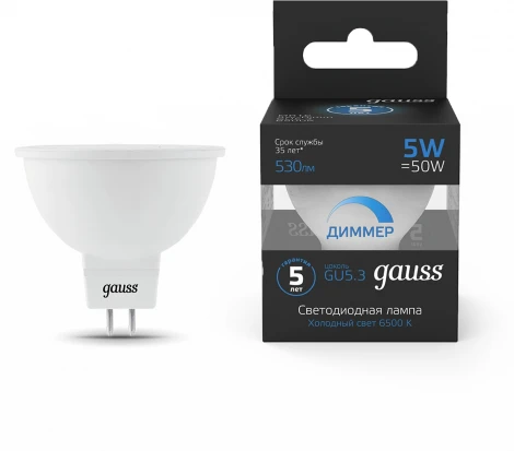 Лампочка светодиодная Gauss 101505305