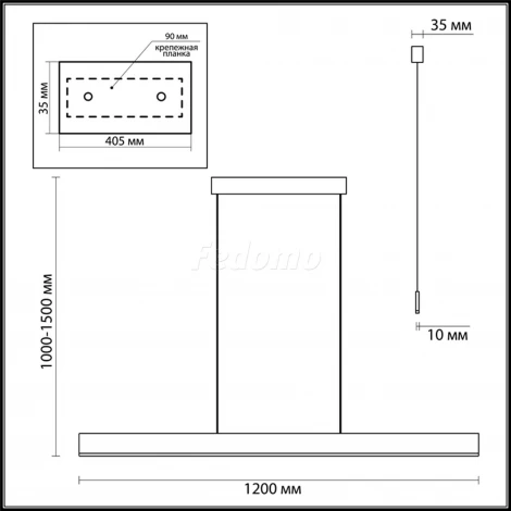 Подвесной светильник Odeon Light Stravi 3810/37L