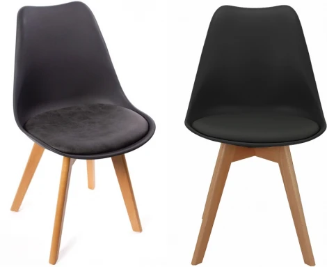 Комплект из 2-х стульев Bradex Home Eames Bon черный (FR 0024P)