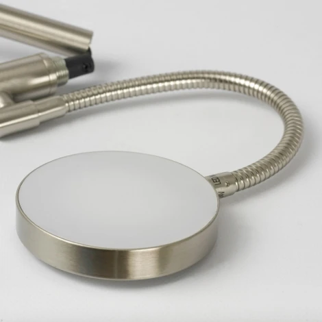 Торшер для чтения Lussole Carmel LSP-0903 (регулировка яркости, LED, 220V, сенсорный выключатель, круглые, IP21)