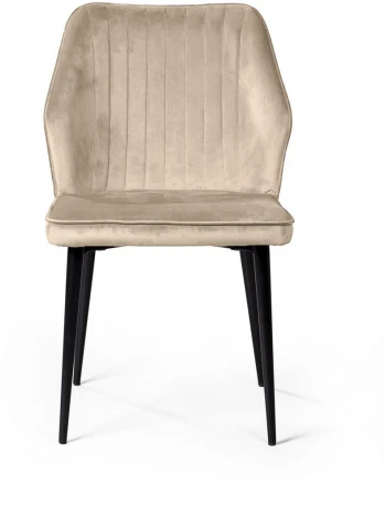 Стул Berg, бархат светло-бежевый 2 Top Concept BERG 77329