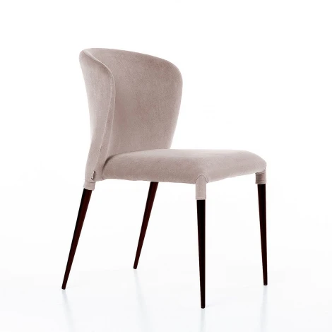 Стул Albert (Альберт), бархат пепельно-бежевый 25 Top Concept 75599
