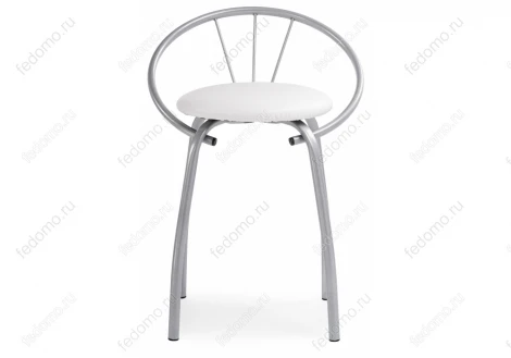 Стул Woodville на металлокаркасе Tankard белый полимер / светлый мусс 453985