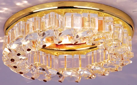 Встраиваемый точечный светильник Arte Lamp Brilliants A7082PL-1GO