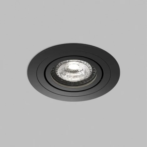 Встраиваемый светильник Denkirs Prime DK-DH2020-BK GU5.3 15 Вт LED черный алюминий