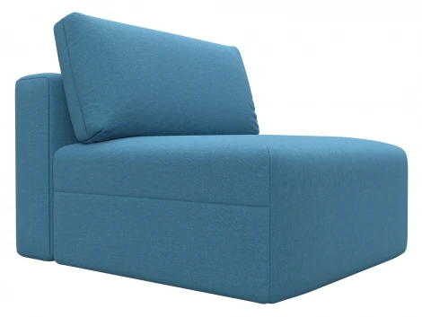 Модуль диван Лига-060 НПБ (ЛДСП,Брус,Фанера,Рогожка/Голубой) Лига Диванов 129726