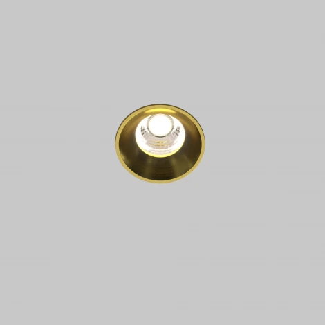 Встраиваемый светильник под гипсокартон Maytoni Round DL058-7W4K-TRS-BS (LED, 220V, круглые)