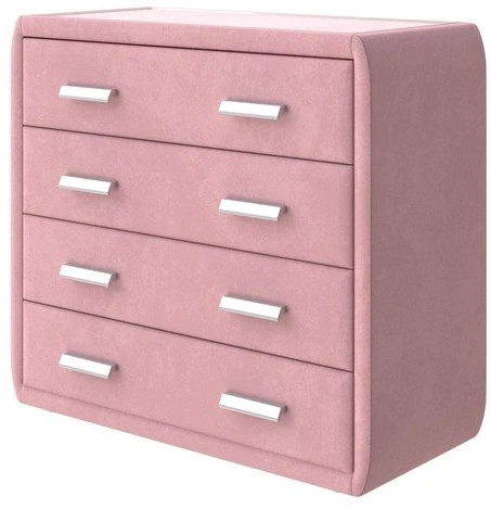 PROxSON Комод Soft Mebel (Ткань: Велюр Casa Жемчужно-розовый) 101x48